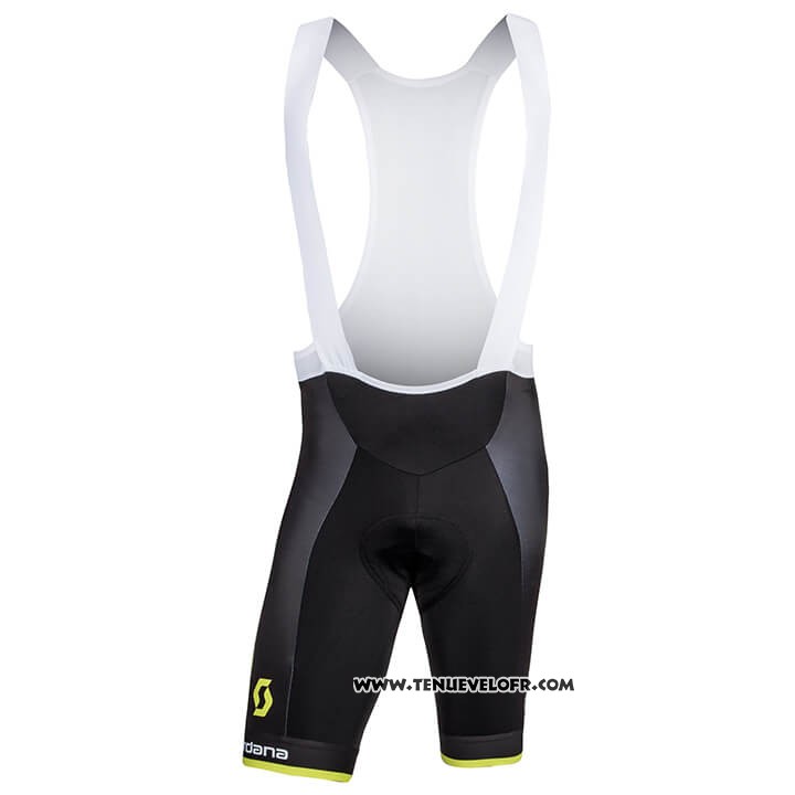 2018 Maillot Ciclismo Mitchelton Scott Champion Europe Manches Courtes et Cuissard